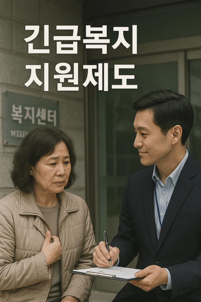 2025년 긴급복지지원제도