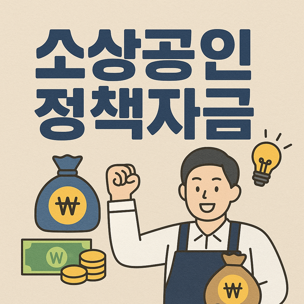 2025년 소상공인 정책 자금 / 소공인특화자금 바로가기
